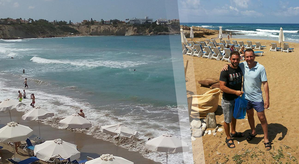 Ρώσος τουρίστας χάρισε τον χρυσό σταυρό που φορούσε σε ναυαγοσώστη της Πέγειας