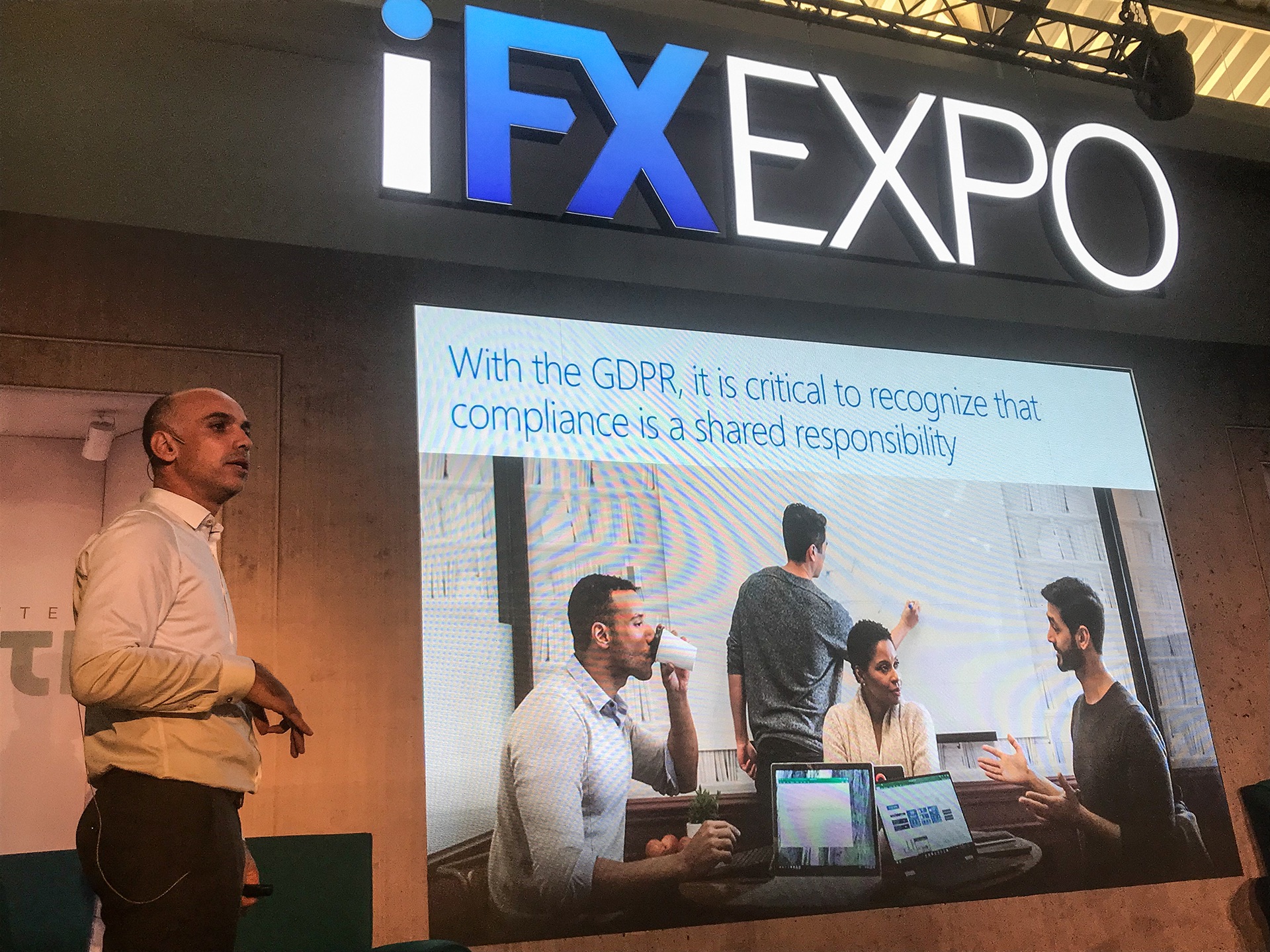 H Microsoft συμμετείχε στην εξειδικευμένη έκθεση iFX EXPO International