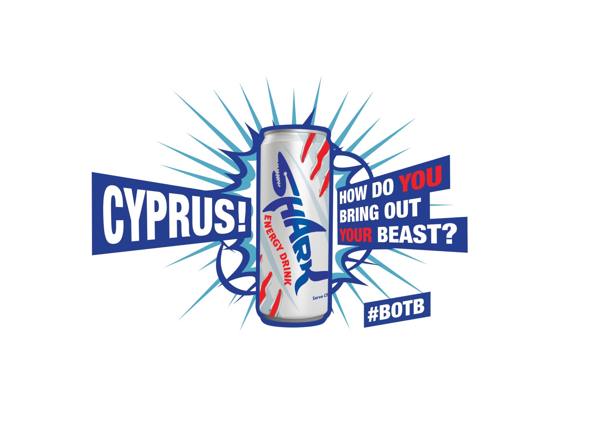 SHARK ENERGY DRINK: It’s getting personal!