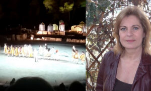 Συγκίνηση στην Επίδαυρο – Αφιέρωσαν την παράσταση στη Χρύσα Σπηλιώτη (ΒΙΝΤΕΟ)