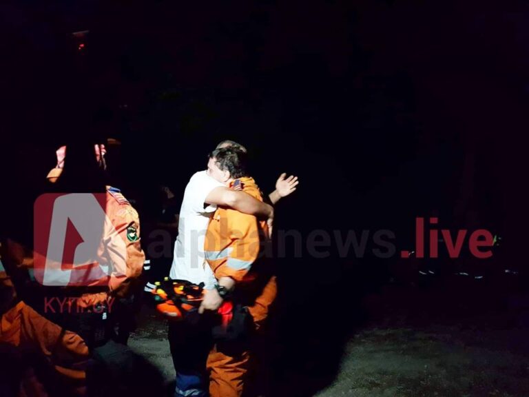 Η σφιχτή αγκαλιά σε Κύπριους άνδρες της Πολιτικής Άμυνας (ΒΙΝΤΕΟ&ΦΩΤΟ)