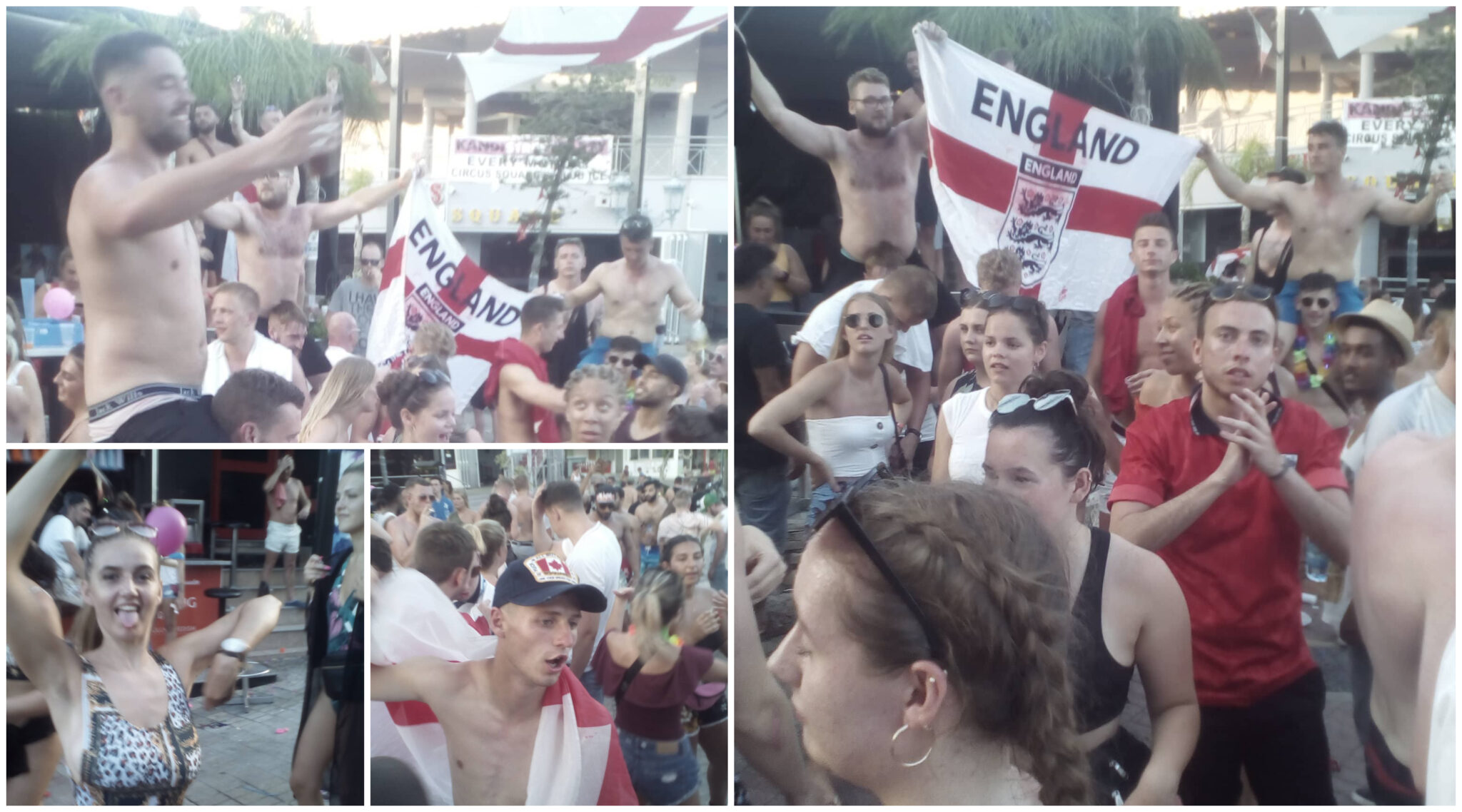 Ξέφρενοι πανηγυρισμοί στην Αγία Νάπα από Άγγλους οπαδούς (ΒΙΝΤΕΟ&ΦΩΤΟ)