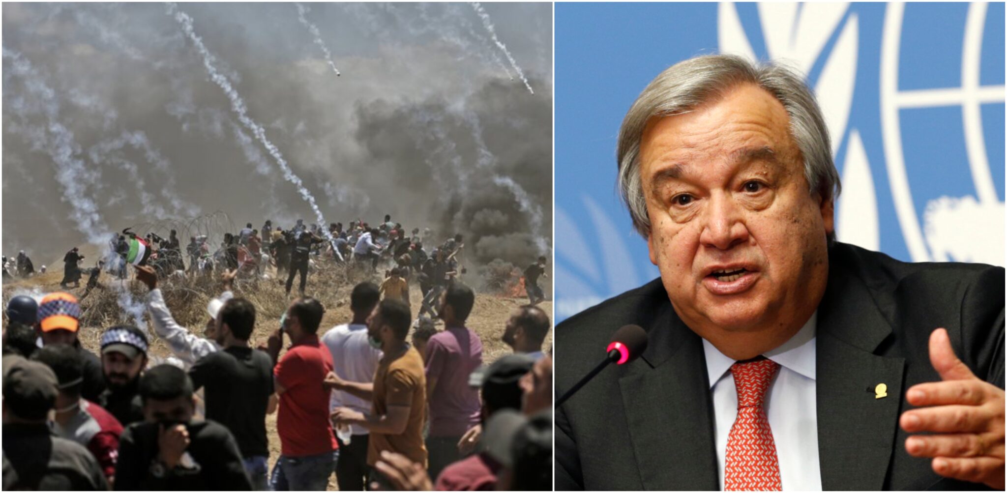 Έκκληση Γκουτέρες σε Παλαιστίνιους και Ισραηλινούς