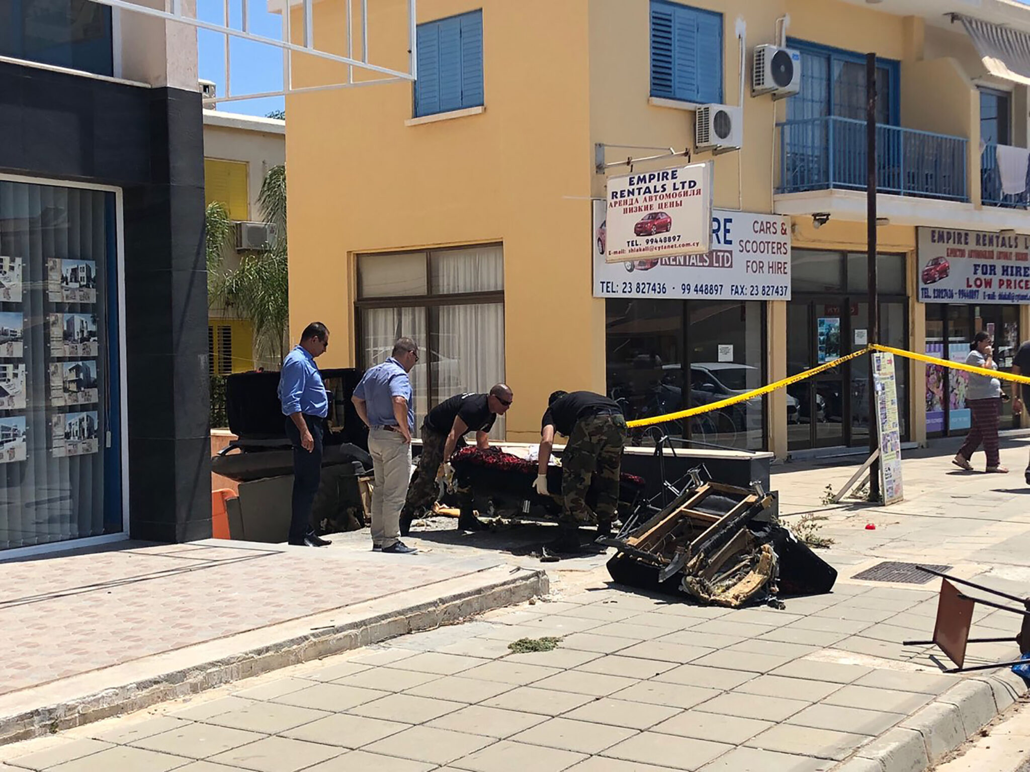 Έκρηξη από χειροβομβίδα σε υποστατικό 50χρονου στο Παραλίμνι (ΦΩΤΟ)