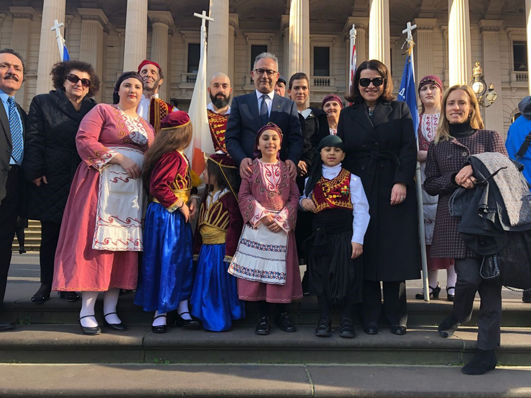 Μήνυμα Αβέρωφ από την Αυστραλία για επανένωση