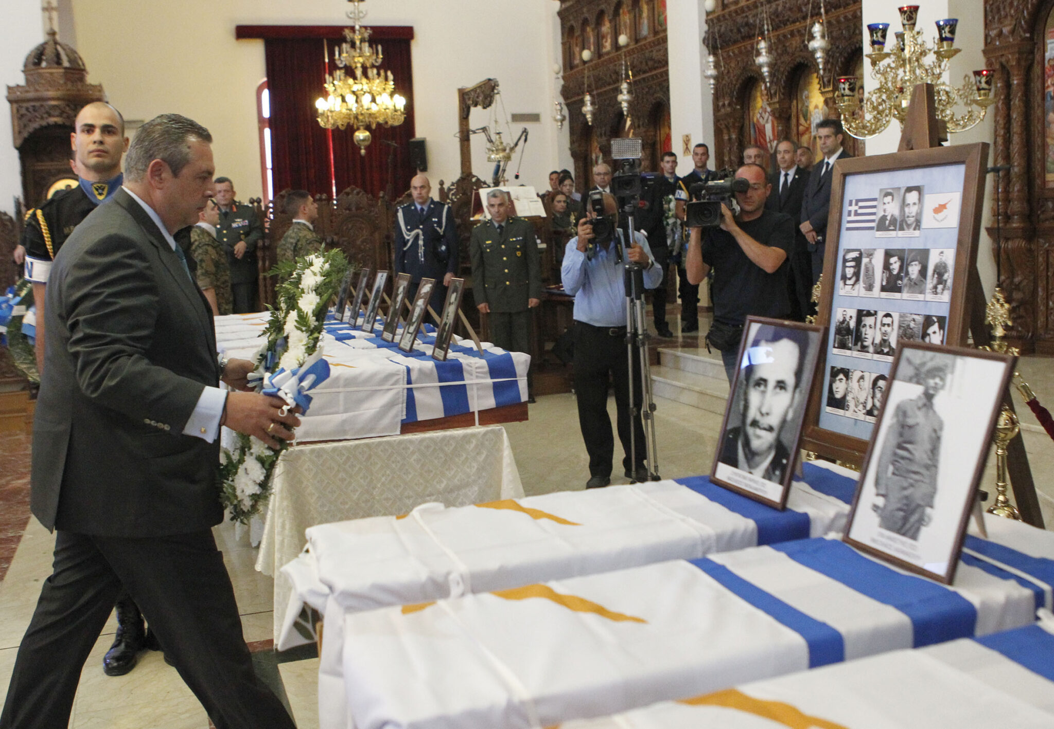 Στη Λευκωσία ο Καμμένος για τη "μαύρη" επέτειο της τουρκικής εισβολής