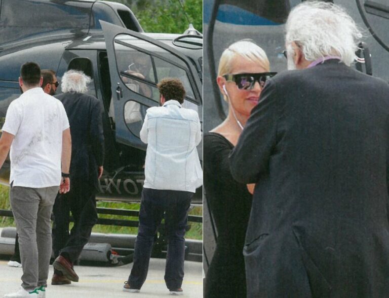 Λυκουρέζος – Καλογρίδη: Το ιδιωτικό ελικόπτερο και η έκπληξη που της έκανε!