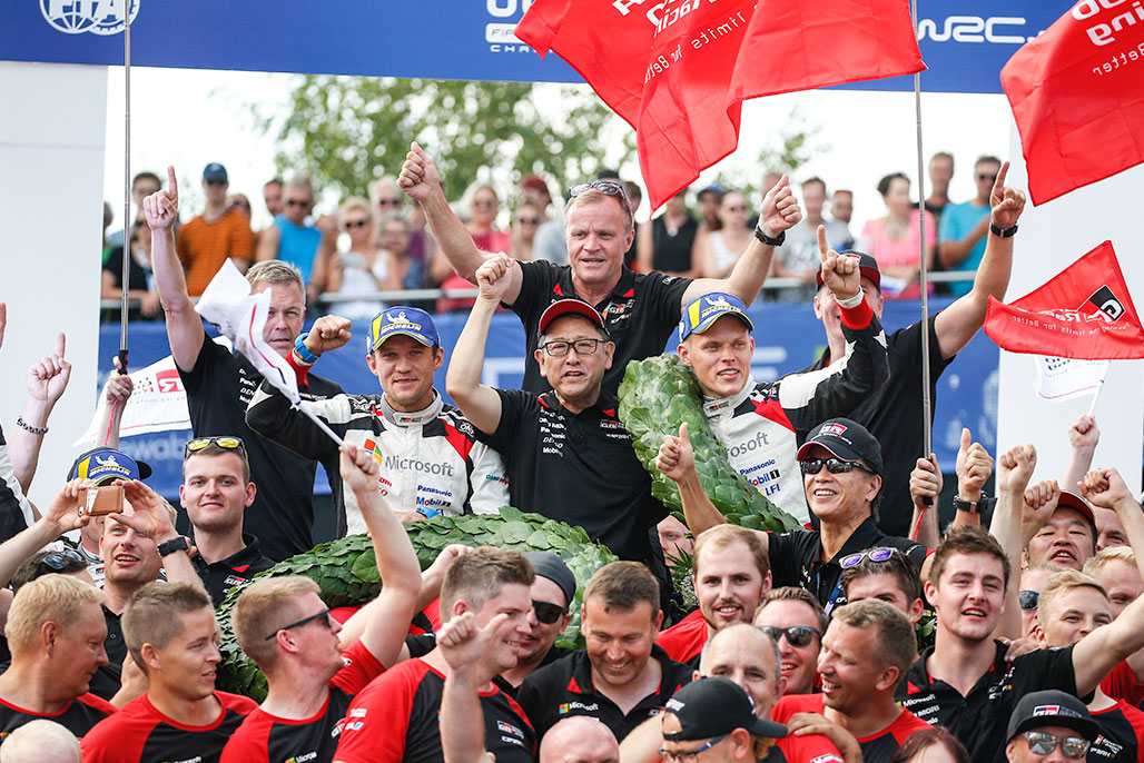 O Tänak θριάμβεψε με το Toyota Yaris στο WRC