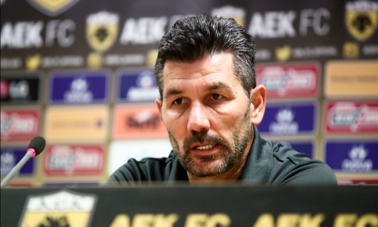 Ουζουνίδης: «Η ΑΕΚ πρέπει να πάει για τη νίκη»