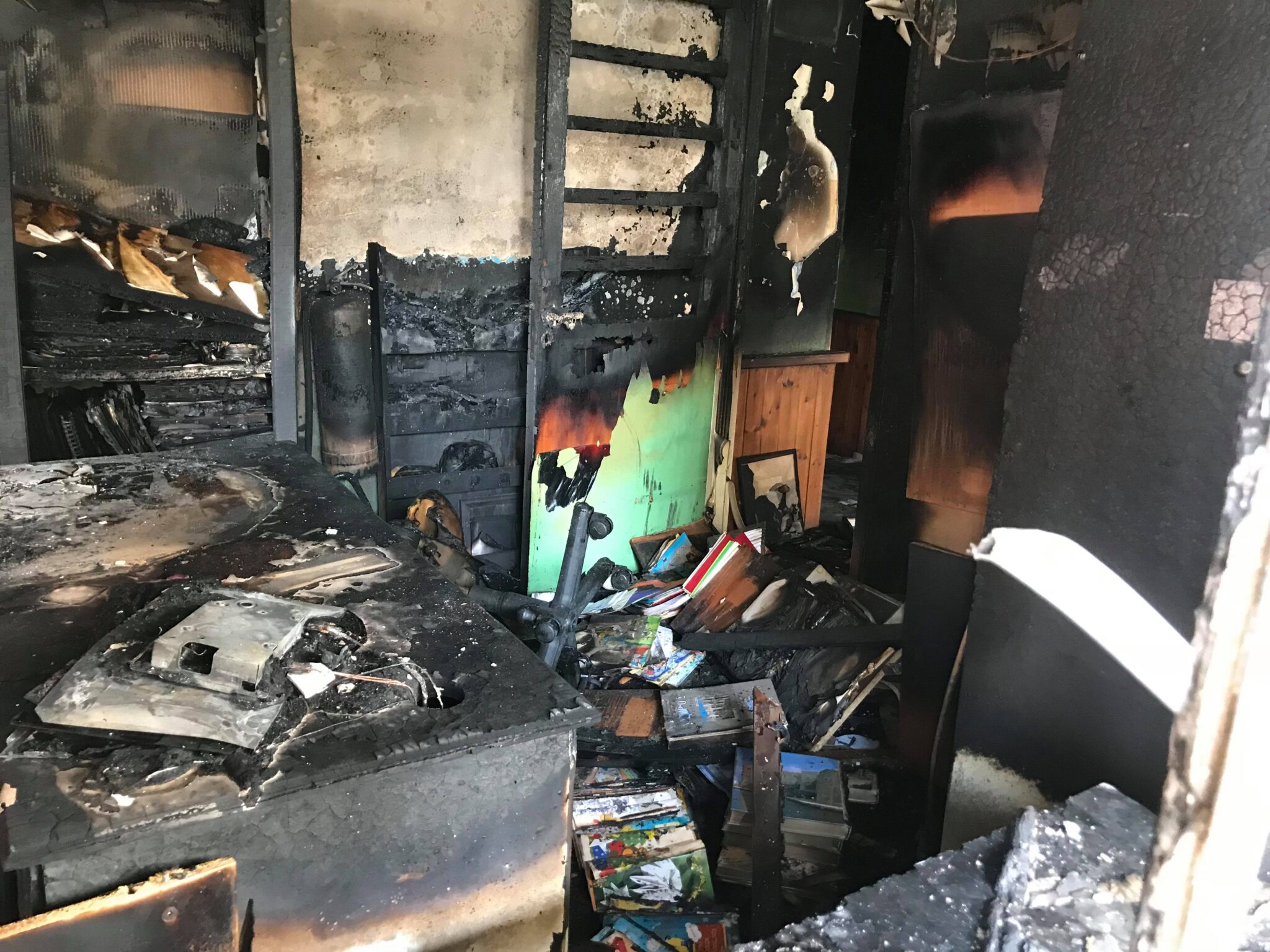 Πυρπόλησαν νηπιαγωγείο τα μεσάνυχτα στη Λάρνακα (BINTEO&ΦΩΤΟ)