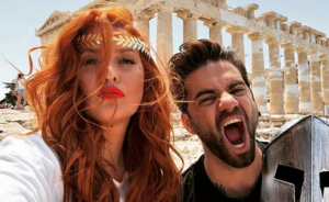 Mαραντίνης-Xρηστίδου:Τα καυτά φιλιά και τα τρυφερά λόγια στην επέτειο τους(ΦΩΤΟ)