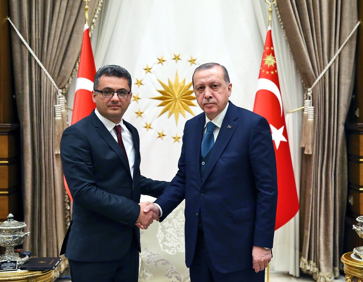 Τηλεφωνική επικοινωνία του Προέδρου Ερντογάν με τον "πρωθυπουργό" Ερχουρμάν