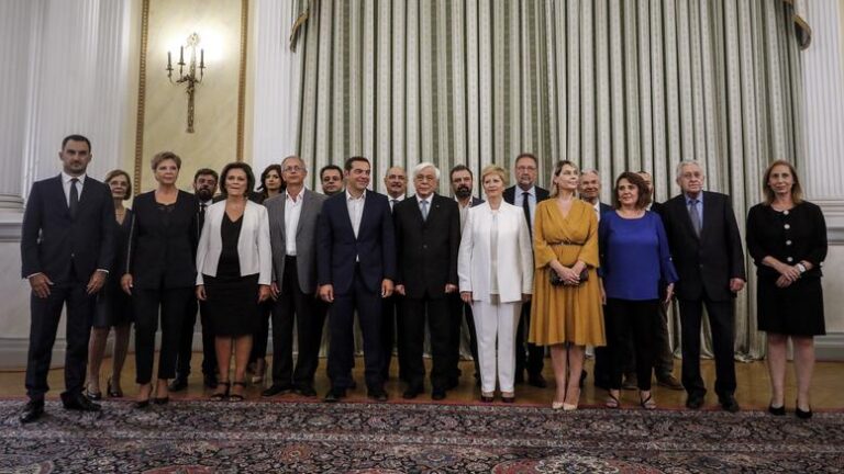 Τα δεκατρία νέα πρόσωπα της Ελληνικής Κυβέρνησης (ΦΩΤΟ)