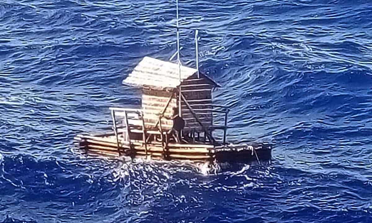 19χρονος επιβίωσε για 49 μέρες στoν ωκεανό πάνω σε αλιευτική καλύβα