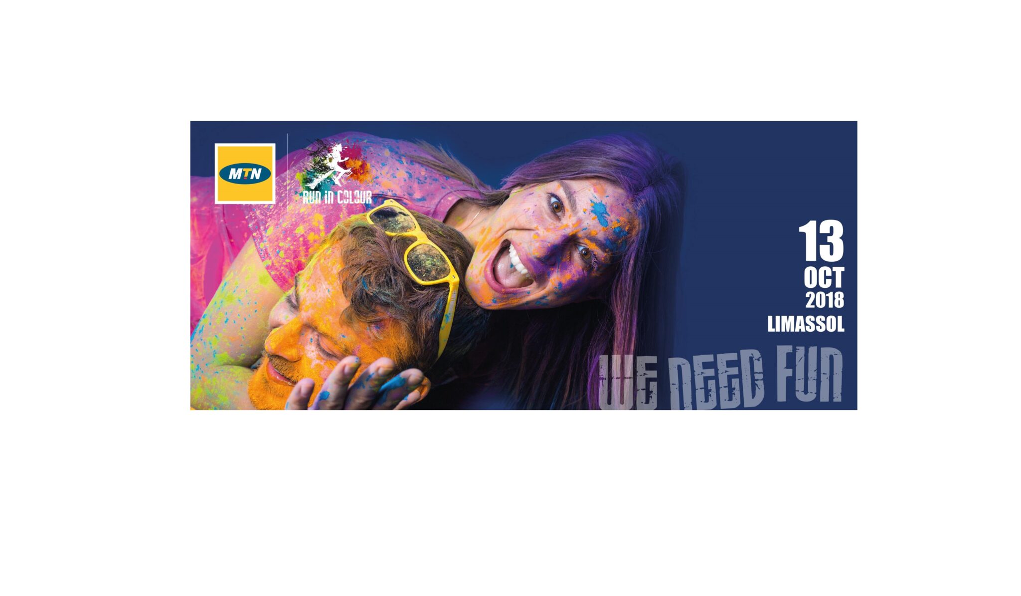 Τρέχουμε στο MTN RUN IN COLOUR και στηρίζουμε το Ίδρυμα Ελπίδα