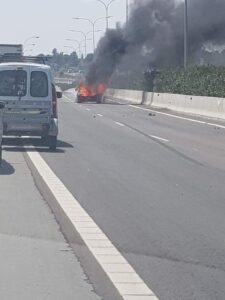 Καθημερινό το φαινόμενο φλεγόμενων οχημάτων στους κυπριακούς αυτοκινητόδρομους