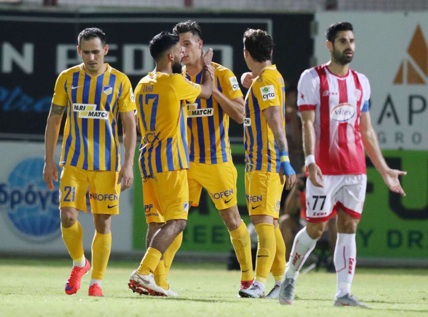 Βελτίωση και νίκη τα ζητούμενα με Δόξα για τον ΑΠΟΕΛ