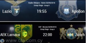 Αρχίζει το ευρωπαικό ταξίδι για ΑΕΚ και Απόλλων