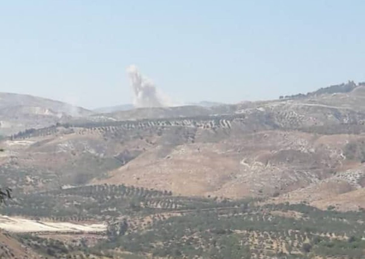 Σε εξέλιξη αεροπορική επιδρομή των ρωσικών δυνάμεων στη Συρία (ΦΩΤΟ)