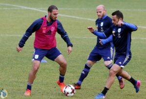 Πρώτη προπόνηση για την Εθνική ομάδα της Κύπρου