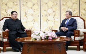 Κιμ Γιονγκ Ουν και Μουν Τζε-ιν τα λένε στην τρίτη Διακορεατική Σύνοδο Κορυφής