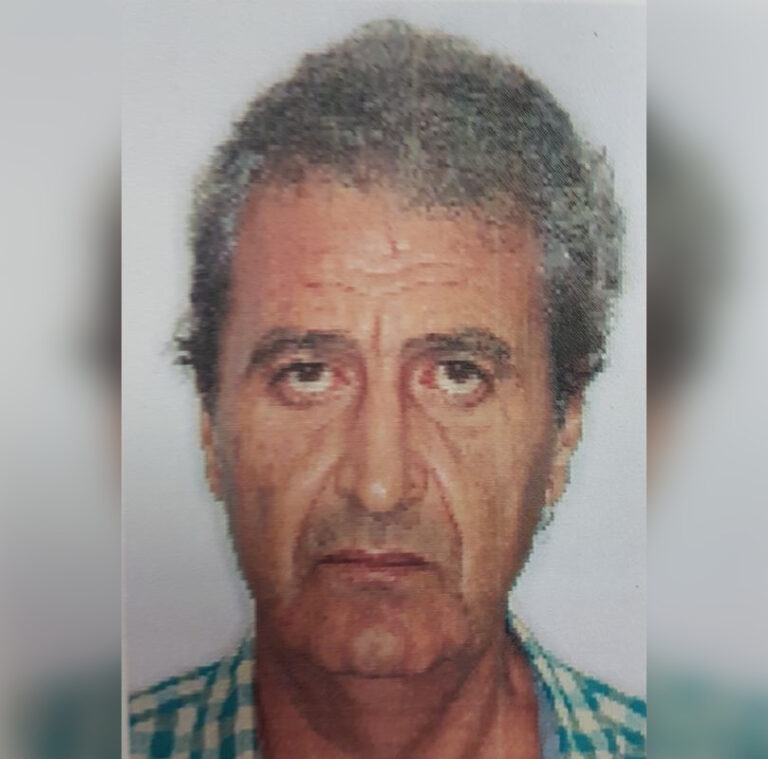 Η Αστυνομία καταζητεί τον 56χρονο Γλαύκο από την Λεμεσό (ΦΩΤΟ)