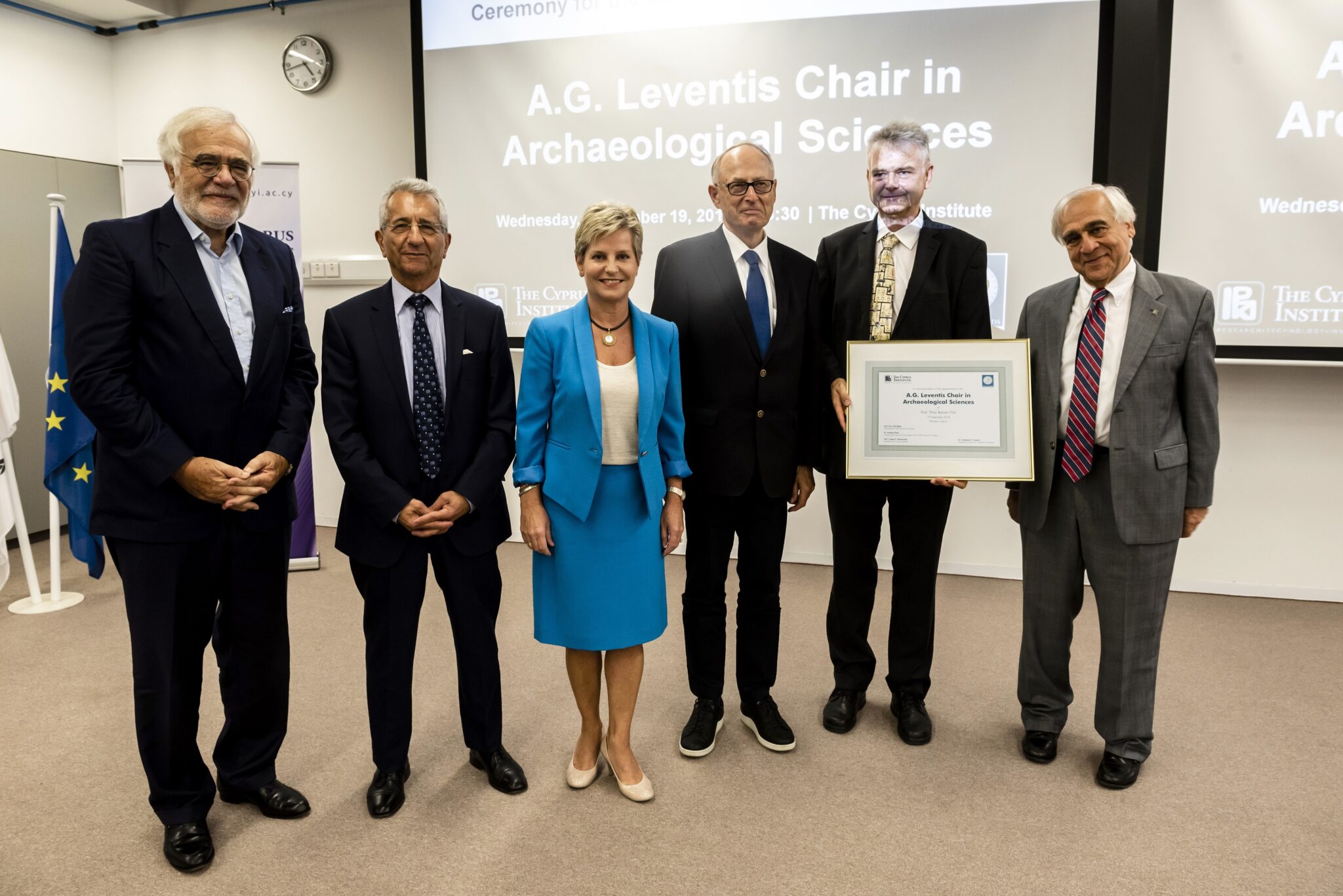 Εγκαινιάστηκε η Έδρα Α.Γ. Λεβέντη στις Αρχαιολογικές Επιστήμες