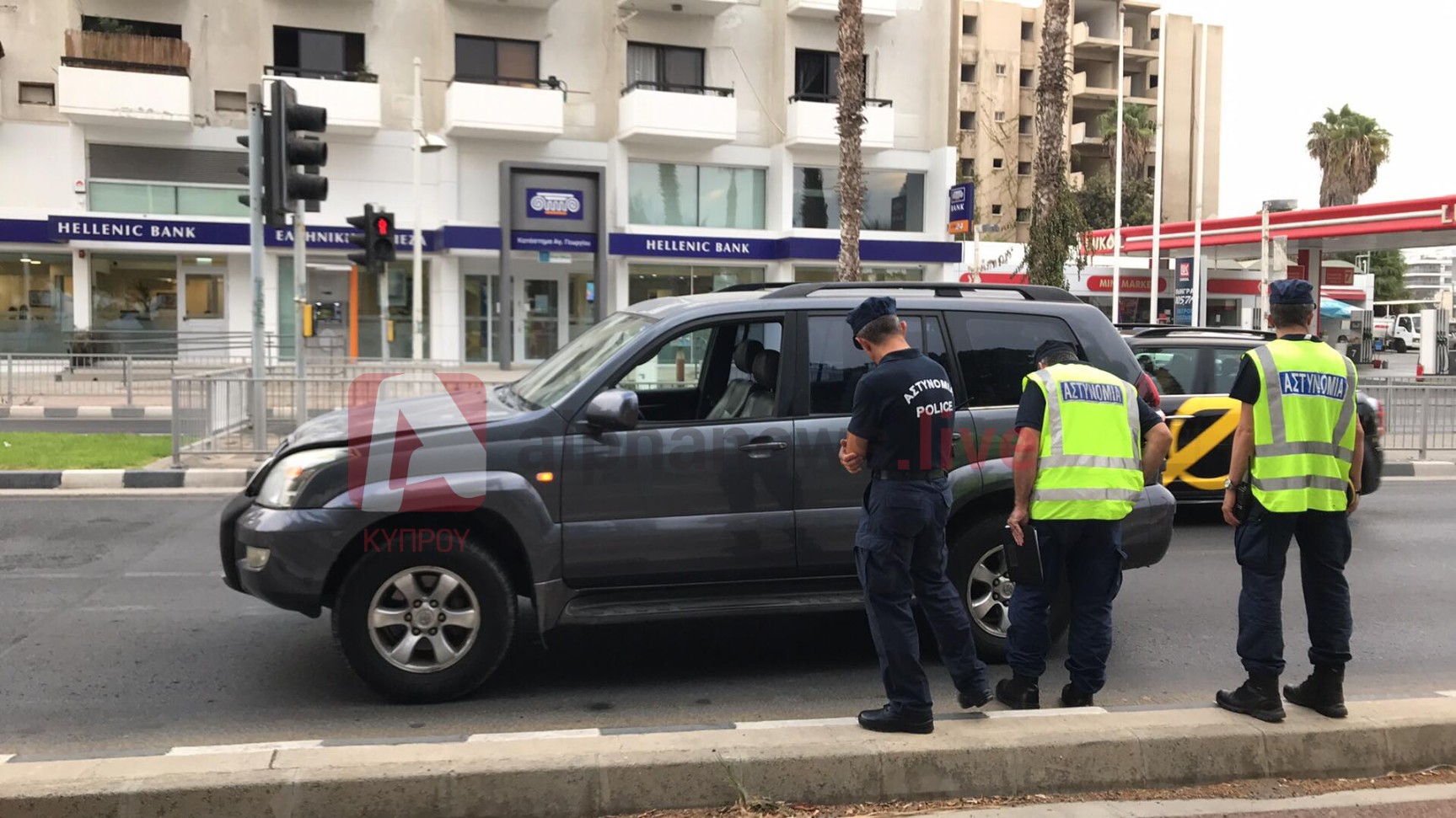 Σε σοβαρή κατάσταση πεζός που παρασύρθηκε από όχημα στη Λεμεσό (BINTEO&ΦΩΤΟ)