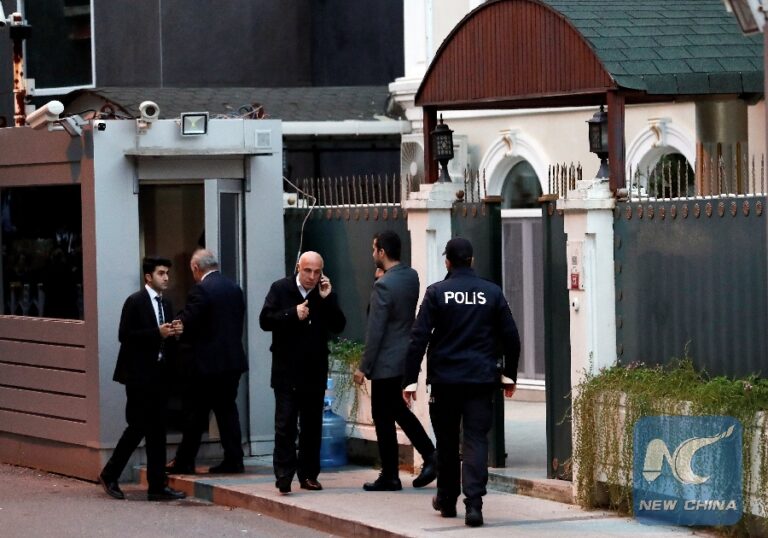 Βρέθηκε η σορός του Κασόγκι στην οικία του Σαουδάραβα πρόξενου