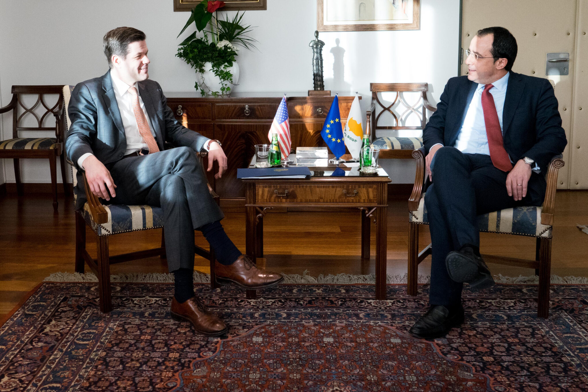 Το πρώτο δεκαήμερο Νοεμβρίου το τετ-α-τετ Χριστοδουλίδη και Πομπέο