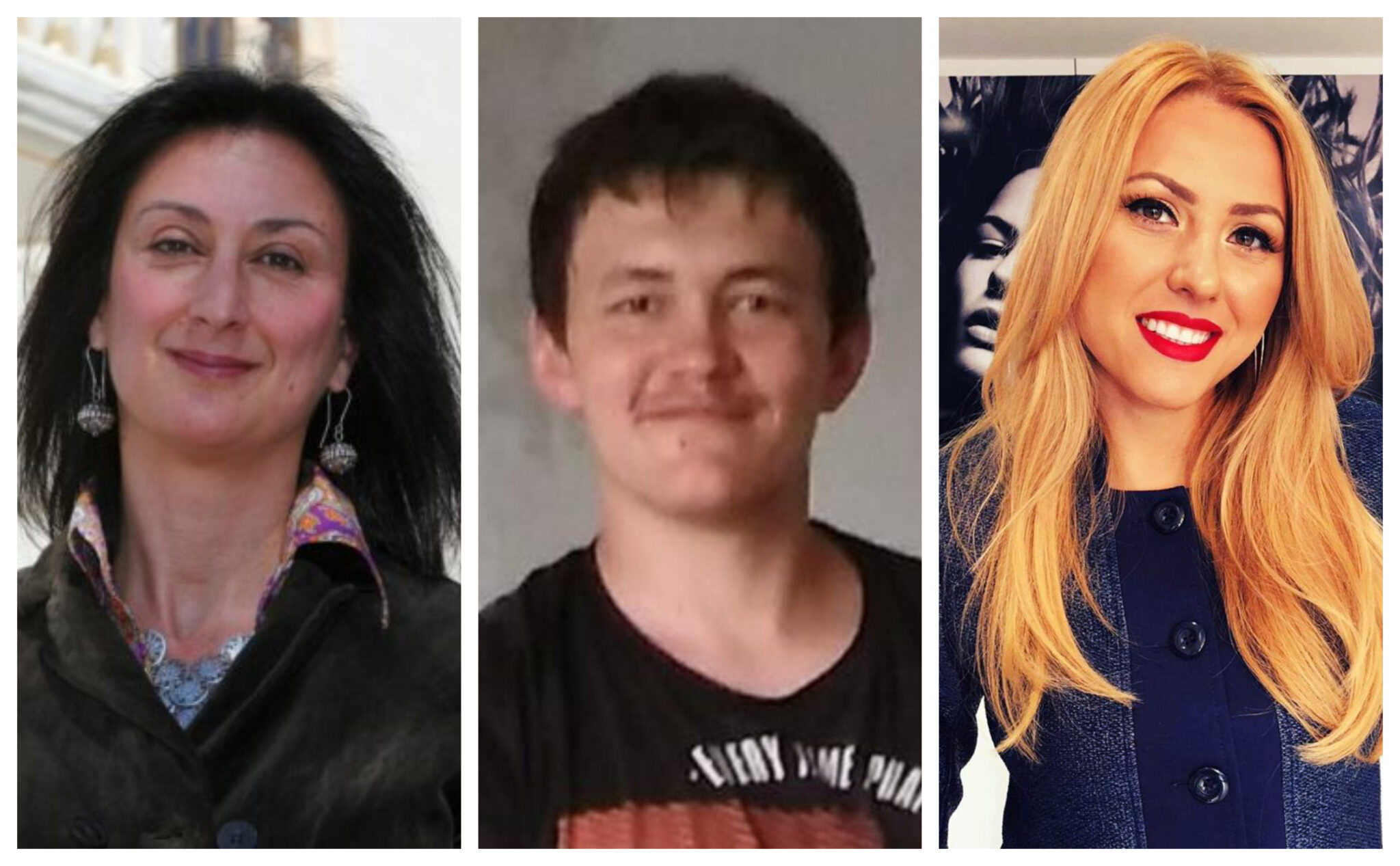 Βικτόρια Μαρίνοβα, Ντάφνι Καρουάνα Γκαλιζία και Γιαν Κούτσιακ