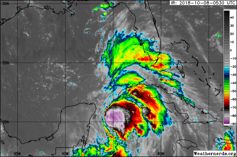 Σε κατάσταση συναγερμού η Φλόριντα από τον τυφώνα "Μάικλ" (ΒΙΝΤΕΟ&ΦΩΤΟ)