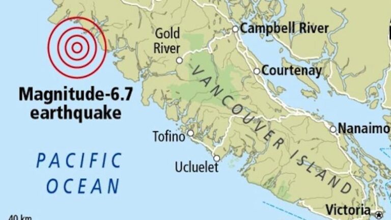 Ισχυρός σεισμός "ταρακούνησε" το Βανκούβερ του Καναδά