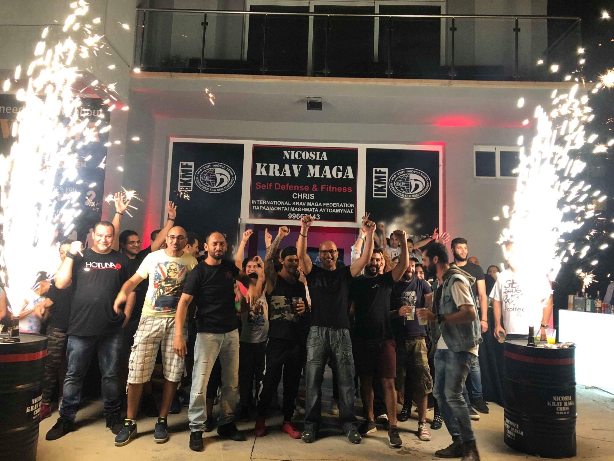 Εγκαίνια σχολής Nicosia Krav Maga Chris IKMF