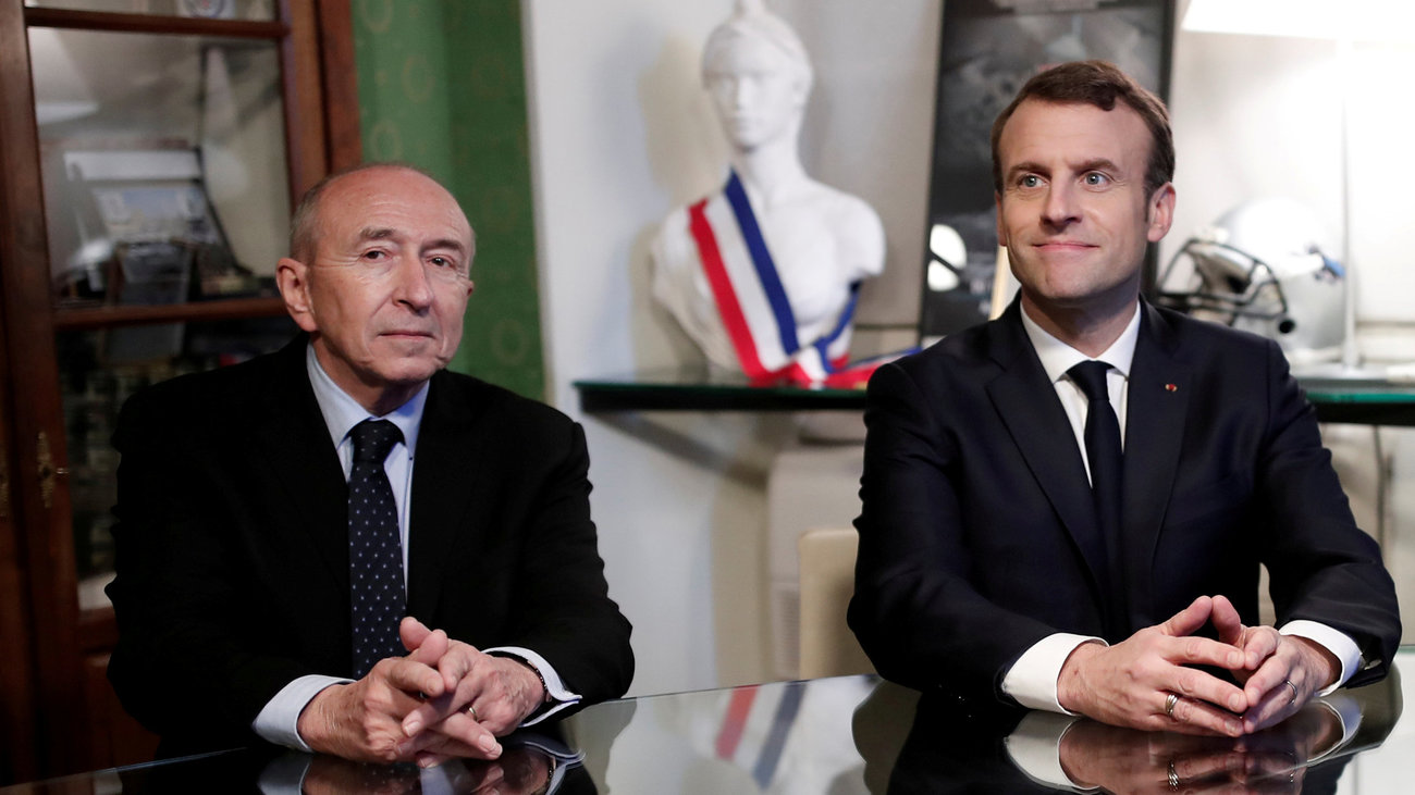 Παραιτήθηκε ο Γάλλος Υπουργός Εσωτερικών Ζεράρ Κολόμπ