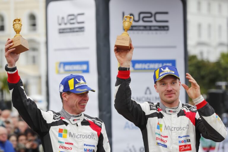 H TOYOTA GAZOO Racing αυξάνει το προβάδισμα με ένα ακόμα διπλό βάθρο