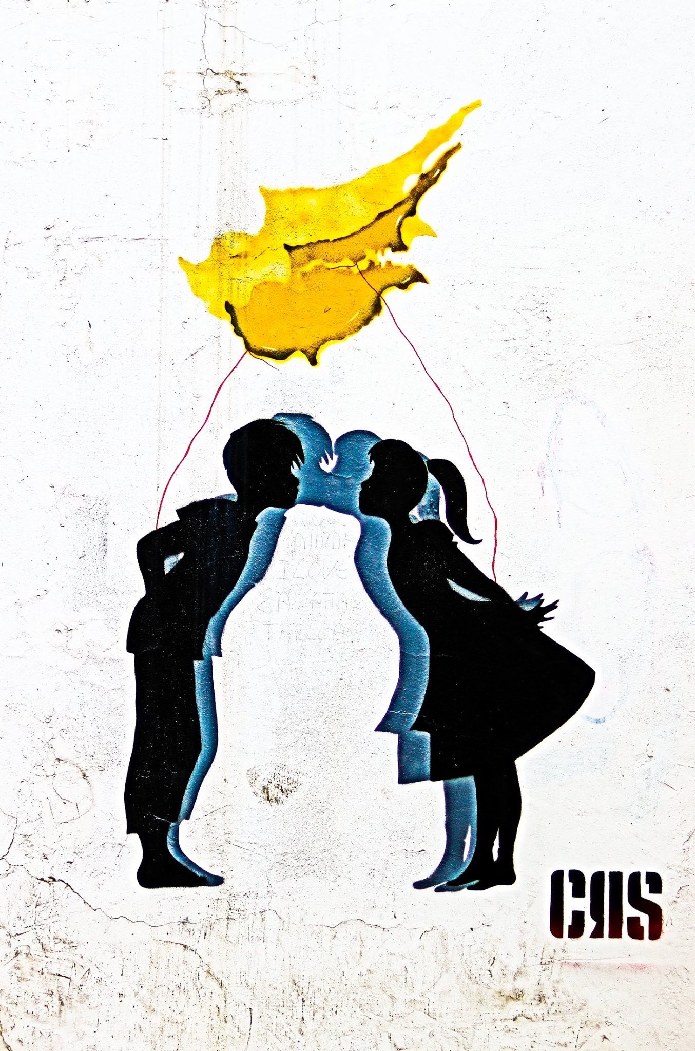 Καταστράφηκε το εμβληματικό γκράφιτι που κοσμούσε την παλιά Λευκωσία (ΦΩΤΟ)