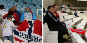 Ο ορισμός του φιλάθλου: Νορβηγοί με Κυπριακές σημαίες και ο…Ζορμπάς(ΒΙΝΤΕΟ)