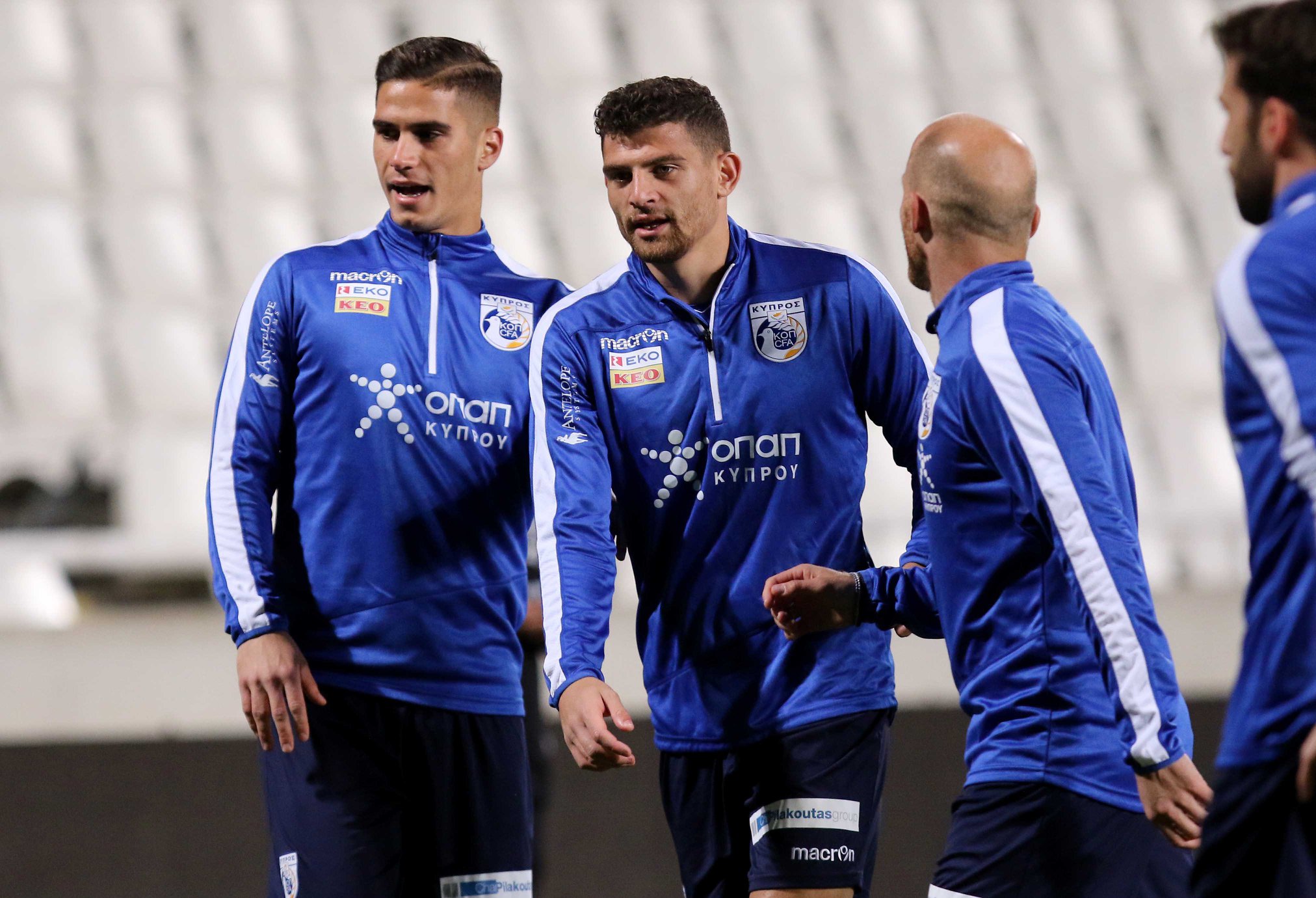 Έτοιμη η Κύπρος για τον αγώνα με τη Βουλγαρία