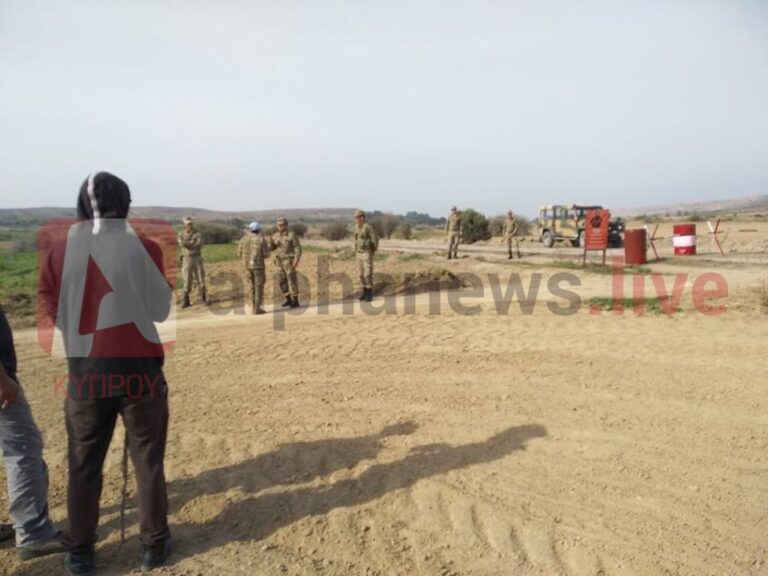 Τούρκοι στρατιώτες παρενόχλησαν εκ νέου τους ε/κ γεωργούς στη Δένεια (ΒΙΝΤΕΟ)