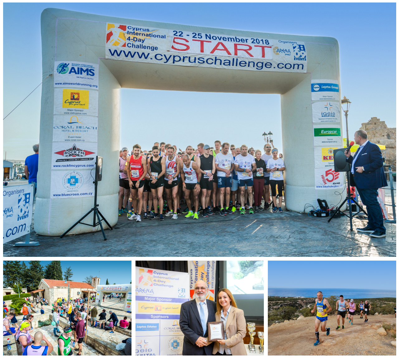 Ο ‘Ομιλος Λεπτός χορηγός του Cyprus International 4-Day Challenge 2018