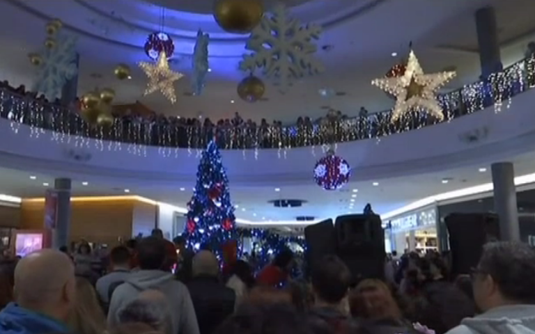 Μύρισαν Χριστούγεννα στο  "The Mall of Cyprus" (ΒΙΝΤΕΟ)
