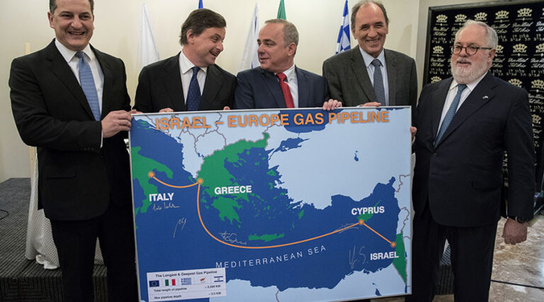 "Μια ανάσα" πριν την κατασκευή του αγωγού φυσικού αερίου EAST MED (ΒΙΝΤΕΟ)