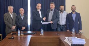 Φωταγώγηση ιστορικών κτηρίων και μνημείων στο κέντρο της Πάφου