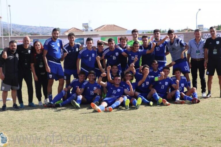 Έδωσε τα συγχαρητήρια του στην Εθνική U19 ο πρόεδρος της ΚΟΠ