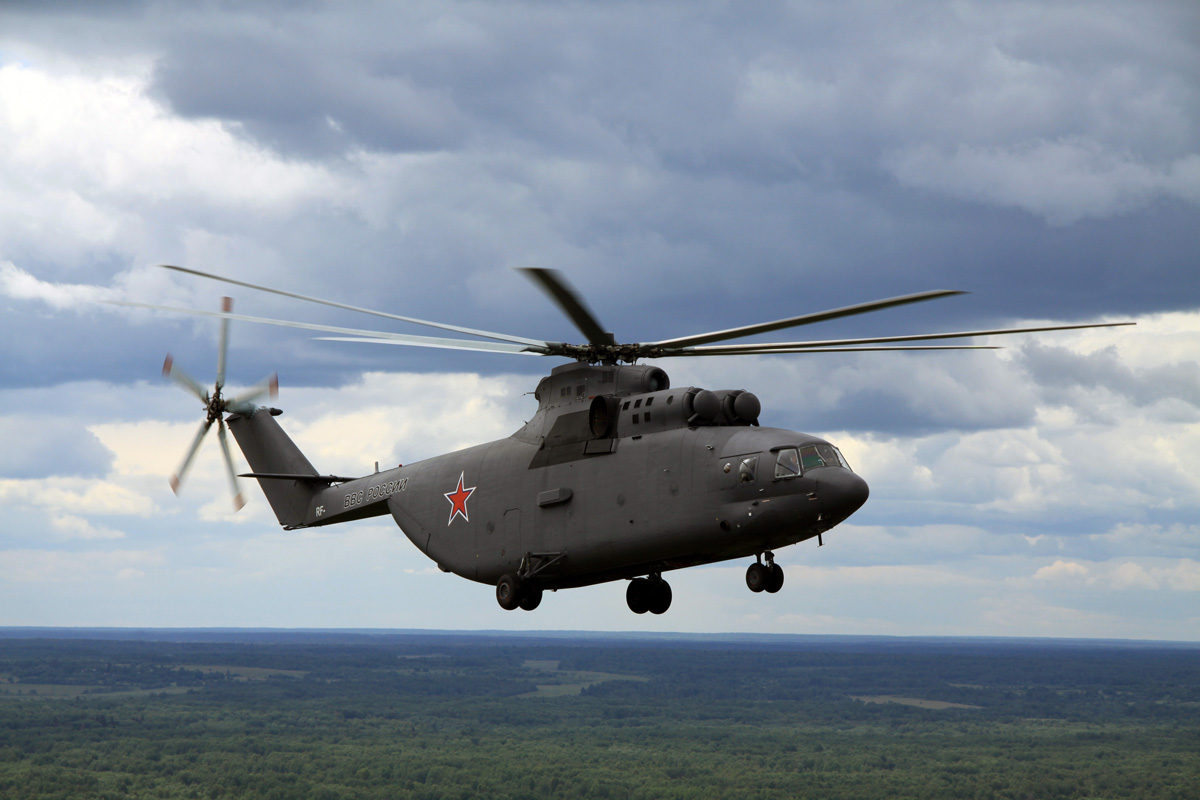 Ελικόπτερο τύπου Mi-26 συνετρίβη στη Ρωσία