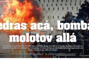 Ρεζίλι παγκοσμίως για τα έκτροπα στο Ολυμπιακό στάδιο (ΒΙΝΤΕΟ)