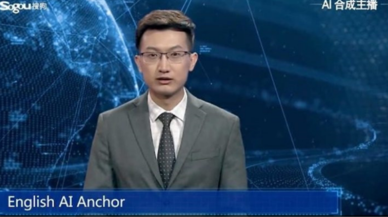 Παρθενική εμφάνιση για το πρώτο ρομπότ που παρουσιάζει ειδήσεις (ΒΙΝΤΕΟ)