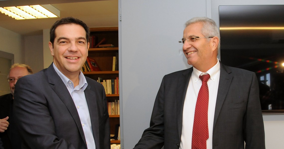 Με τον Αλέξη Τσίπρα τα είπε ο Άντρος Κυπριανού στο Μέγαρο Μαξίμου