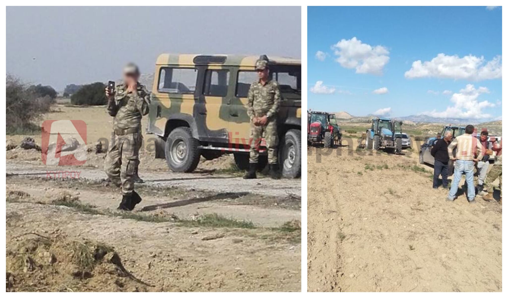 Νέες προκλήσεις από Τούρκους στρατιώτες στη Δένεια (ΒΙΝΤΕΟ)